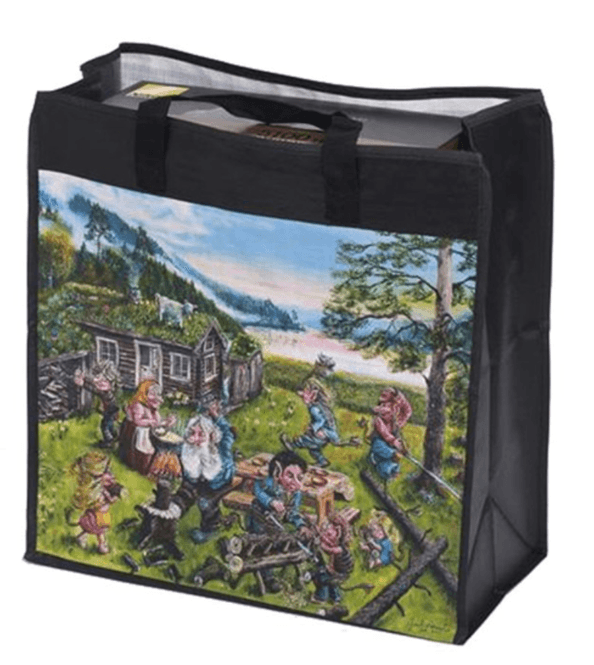 Hovedbilde Vedbag Trollmotiv, ass